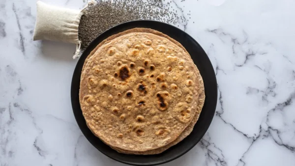 Chia Seeds Paratha - 5 Pcs (Pre Order before 9 pm for next day delivery)